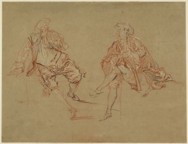 Two Seated Men