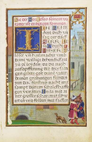 Border with Joab Stabbing Abner