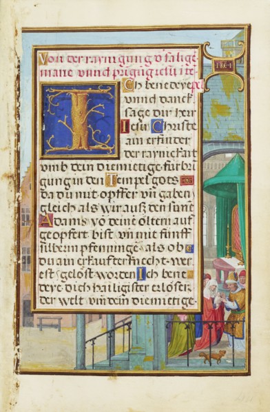 Border with Samuel Brought before Eli
