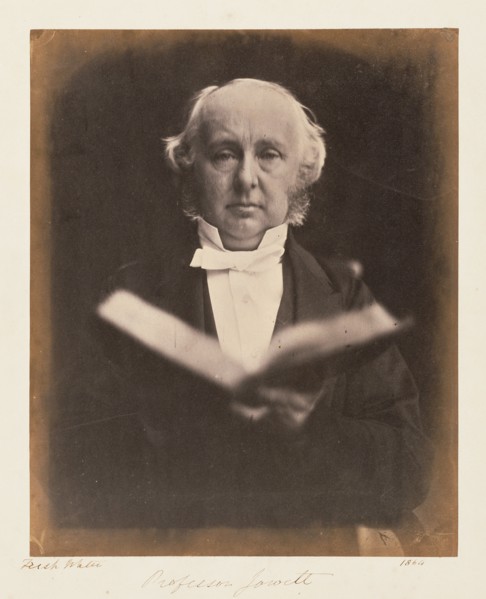 Professor [Benjamin] Jowett