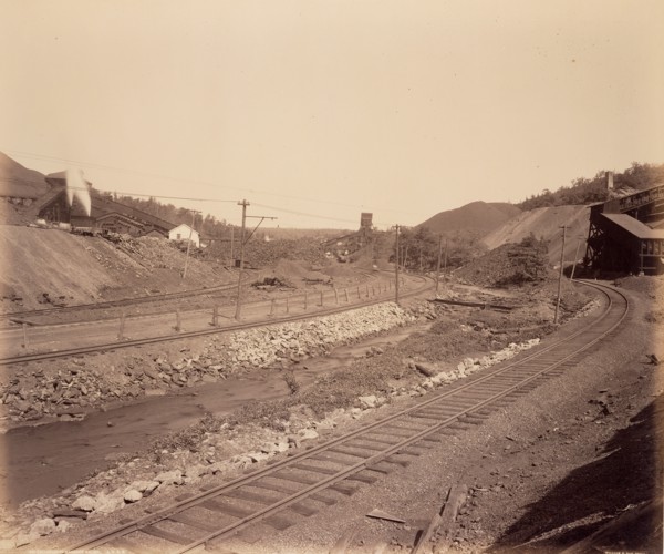 Colliers in Mahanoy Valley.  L.V.R.R.