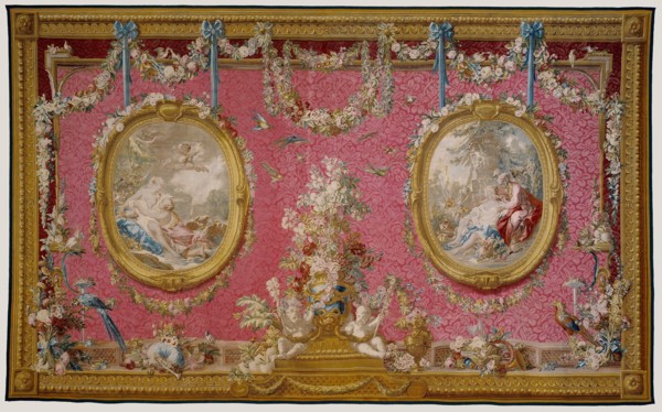 Tapestry: Jupiter transformé en Diane pour surprendre Callisto