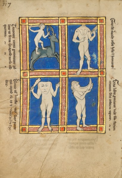 Trococite,  A Headless Man with Eyes on His Shoulders,  A Headle