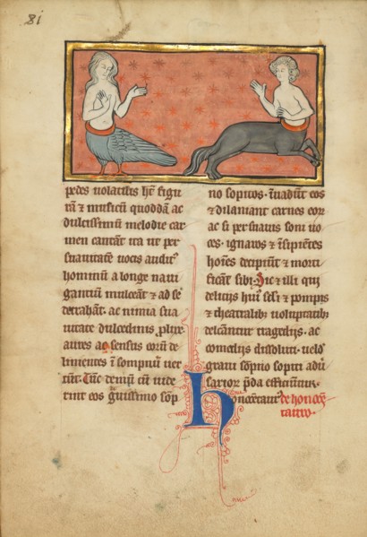 A Siren and a Centaur