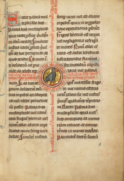 A Medallion with a Turtle Dove