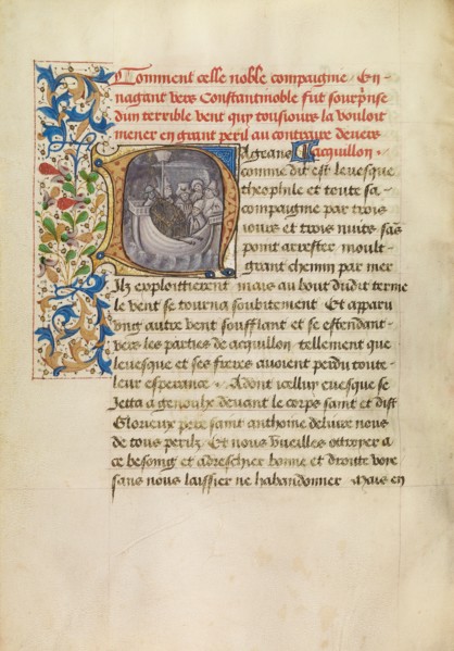 Initial N: Bishop Theophilus's Ship Blown Off Course and Bishop