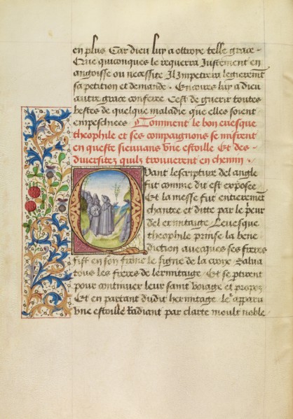Initial Q: Bishop Theophilus Beholding the Stars which Will Lead