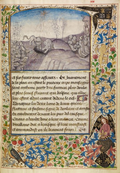 Bishop Theophilus Finding the Grave of Saint Anthony