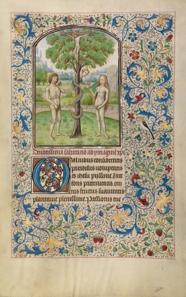 Adam and Eve Eating the Forbidden Fruit