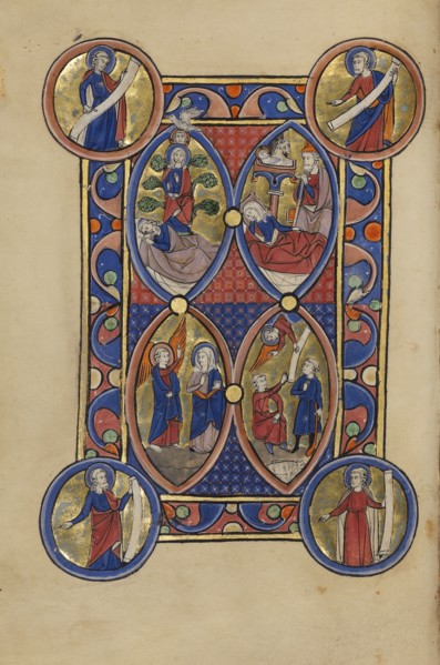 The Tree of Jesse,  The Annunciation,  The Nativity,  The Annunc