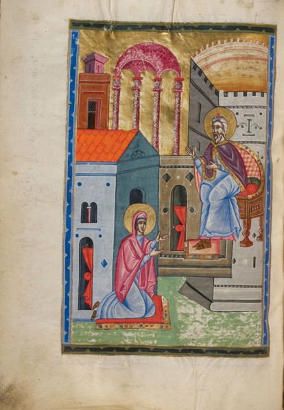 Hannah before Eli the High Priest