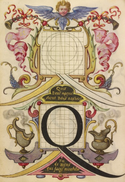 Guide for Constructing the Letter Q