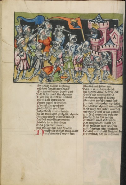 Moses Defeating the Moors