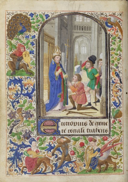 Saint Eutrope Healing a Cripple