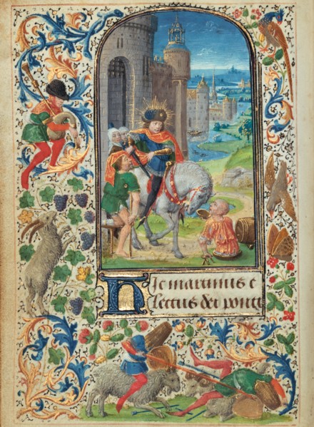 Saint Martin Dividing his Cloak