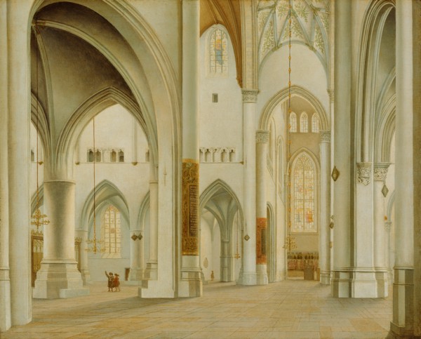 The Interior of St. Bavo, Haarlem