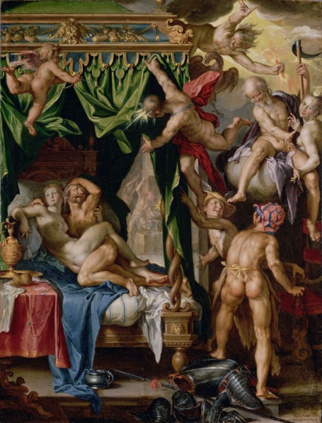 Mars and Venus Surprised by Vulcan