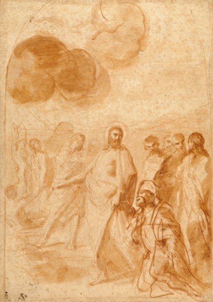 Christ's Command to St. Peter, "Feed My Sheep!" ("Pasce Oves Mea