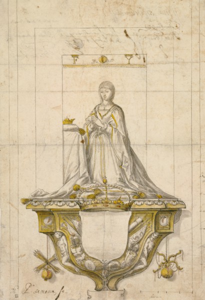 Study for a Statue of Queen Isabella