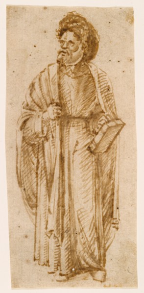 Standing man wearing a turban