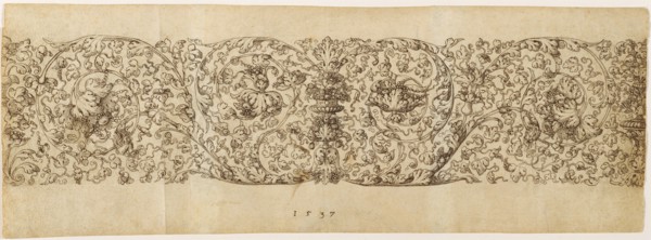 Design for a Frieze of Grapevines