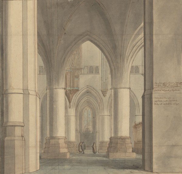 The Choir and North Ambulatory of the Church of Saint Bavo, Haar
