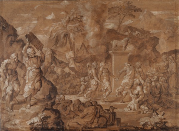 The Israelites Dancing around the Golden Calf
