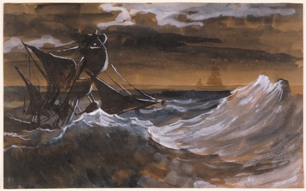 Sailboat on the Sea