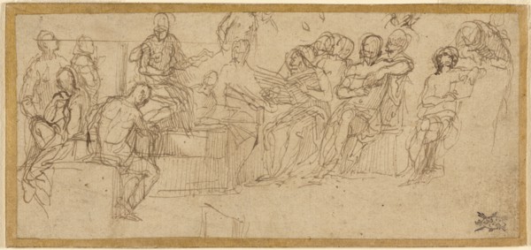 Christ Preaching in the Temple