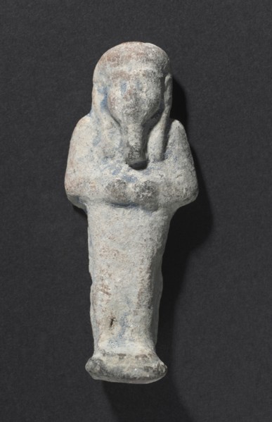 Shawabty of Ditamenpaankh,  c. 715-656 BC. Egypt, Late Period, Dynasty 25. Terracotta; overall: 6.7