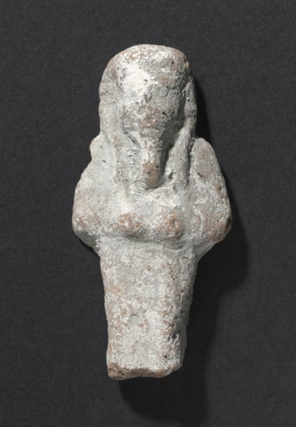 Shawabty of Ditamenpaankh, 715-656 BC. Egypt, Late Period, Dynasty 25. Terracotta; overall: 5.5 x 2