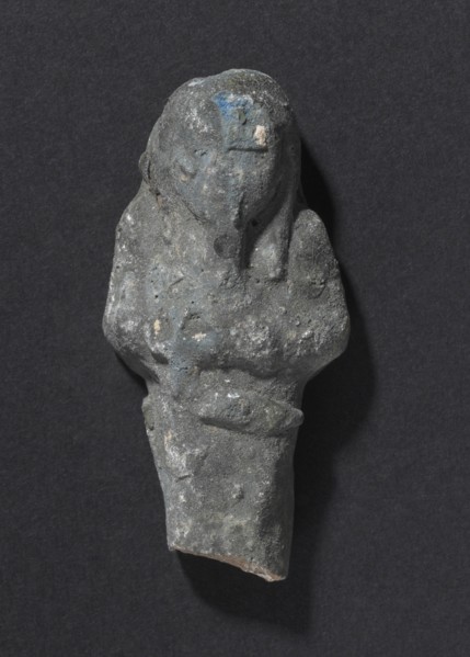 Shawabty of Ditamenpaankh, 715-656 BC. Egypt, Late Period, Dynasty 25. Terracotta; overall: 5.4 x 2
