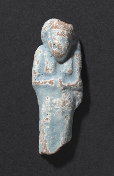 Shawabty of Ditamenpaankh, 715-656 BC. Egypt, Late Period, Dynasty 25. Terracotta; overall: 4.8 x 1
