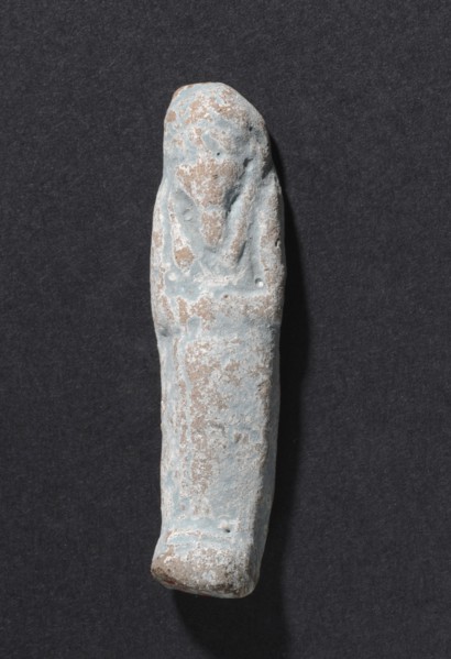 Shawabty of Ditamenpaankh, 715-656 BC. Egypt, Late Period, Dynasty 25. Terracotta; overall: 5.4 x 1