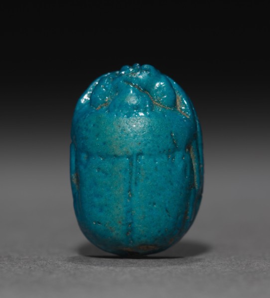 Amen-Ra Scarab, 1540-1186 BC. Egypt, New Kingdom, Dynasties 18 (1540-1296 BC) - 19 (1295-1186 BC)