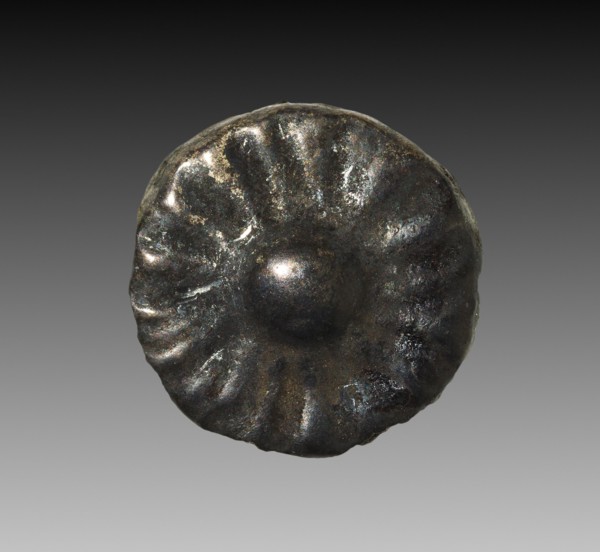 Rosette for Wig Decoration, 1980-1801 BC, Egypt, Middle Kingdom, Dynasty 12, Silver