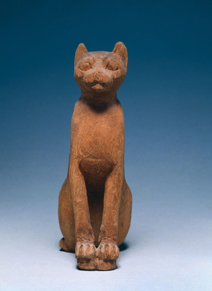 Cat Coffin, 664-30 BC. Egypt, Late Period, Dynasty 26 (664-525 BC) to Ptolemaic Dynasty (305-30 BC)