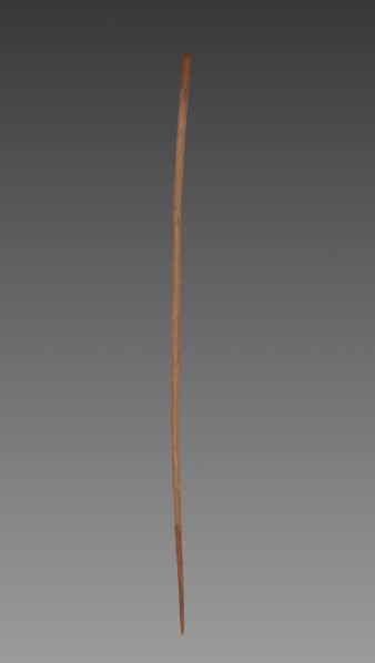Wooden Arrow, First Intermediate period- Middle Kingdom, 2123- 1814 BC. Egypt, First Intermediate