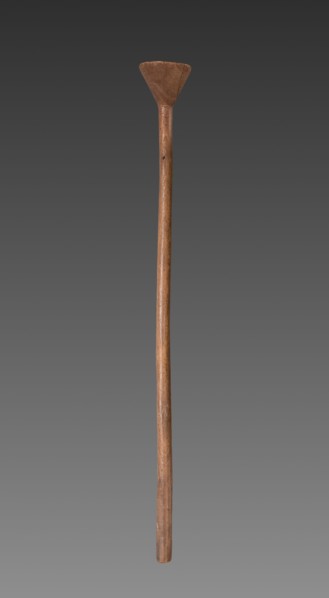 Wooden Staff or Support, Middle Kingdom, Dynasty 11-12, 2040-1914 BC. Egypt, Middle Kingdom,