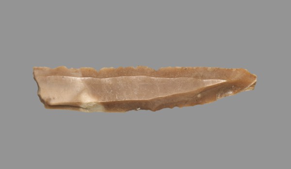 Sickle Blade, 1980-1801 BC. Egypt, Middle Kingdom, Dynasty 12. Flint; overall: 5 cm (1 15/16 in.).