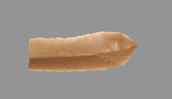 Sickle Blade, 1980-1801 BC. Egypt, Middle Kingdom, Dynasty 12. Flint; overall: 5 cm (1 15/16 in.).