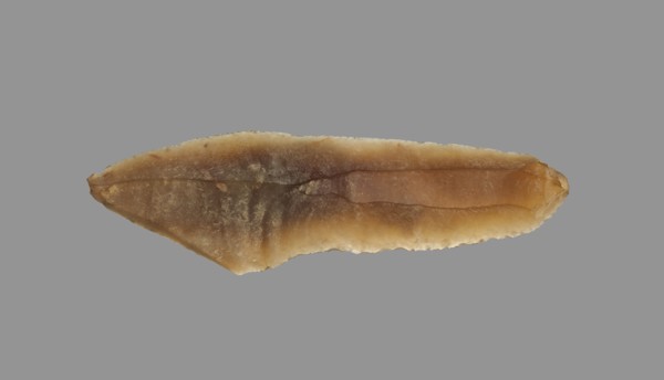 Sickle Blade, 1980-1801 BC. Egypt, Middle Kingdom, Dynasty 12. Flint; overall: 5 cm (1 15/16 in.).