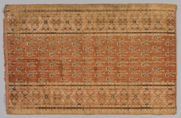 Velvet Panel, 1700s - 1800s. Iran, 18th-19th century. Velvet; overall: 99.4 x 63.5 cm (39 1/8 x 25
