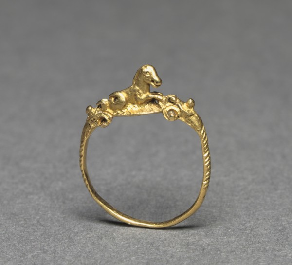 Ring, 100-200. Italy, Roman, 2nd Century. Gold; diameter: 2 cm (13/16 in.).