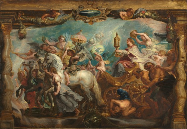 The Triumph of the Church, after 1628. Follower of Peter Paul Rubens (Flemish, 1577-1640). Oil on