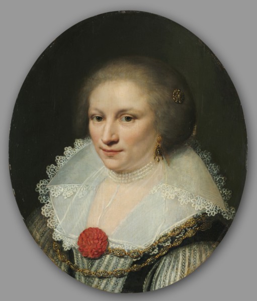 Portrait of a Woman, 1620s. Jan Anthonisz van Ravesteyn (Dutch, c. 1570-1657). Oil on wood; framed: