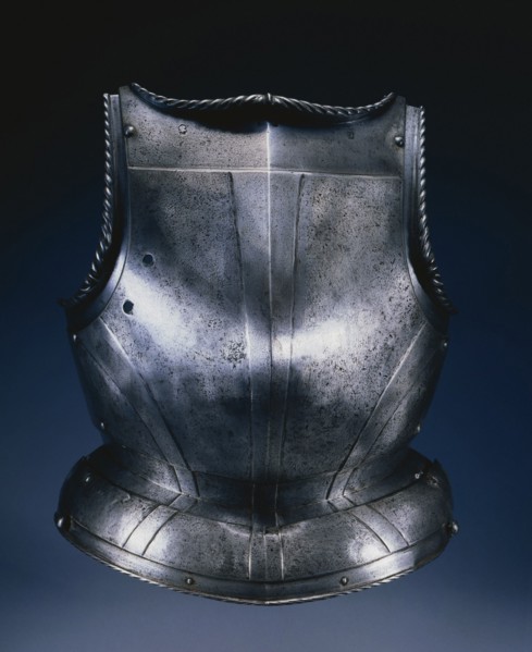 Breastplate, mid 1500s. Germany, Landshut, mid-16th century. Steel; overall: 39.4 x 35.8 x 17.5 cm
