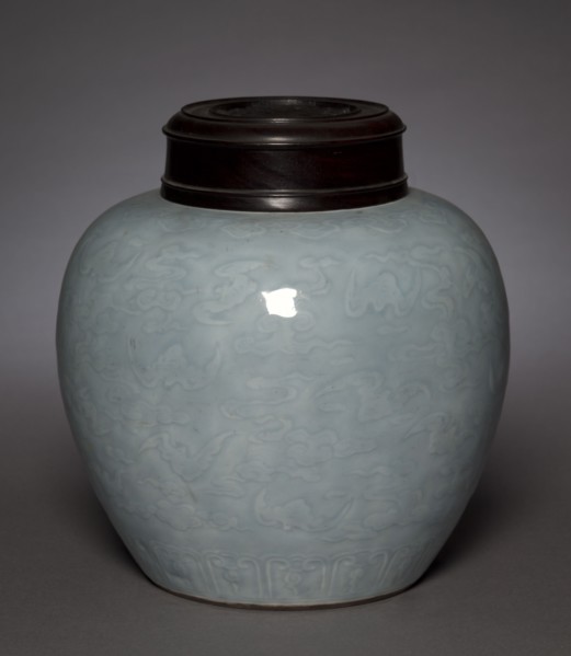 Jar, 1736-1795. China, Qing dynasty (1644-1911), Qianlong reign (1736-1795). Porcelain with molded