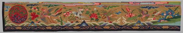 Strip of Silk Tapestry (K'o Ssu), 1700s-1800s. China, Qing Dynasty (1644-1912). Tapestry, silk and