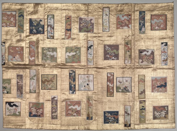 Buddhist Vestment (Kesa), 1700s, Japan, Edo period (1615-1868), 18th century, Silk with